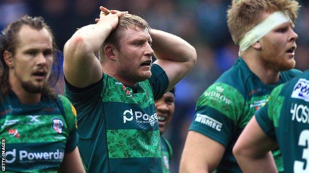 Premiership London Irish 2933 Gloucester BBC Sport