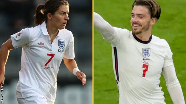 Karen Carney and Jack Grealish