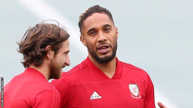 Joe Allen and Ashley Williams