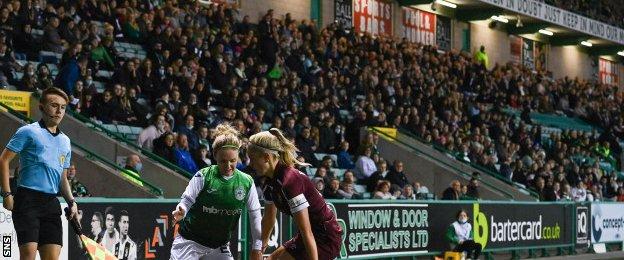 SWPL: Una sensación desconocida al amanecer de la temporada 2022-23 Hibs v Hearts en Easter Road