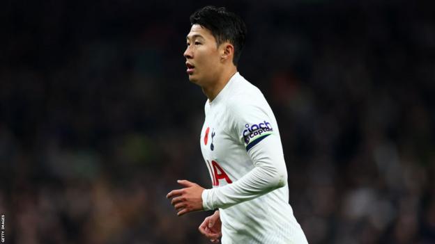 Son Heung-min of Tottenham Hotspur