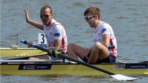 Coleraine rowers Peter Chambers and Joel Cassells won gold for Great Britain in the lightweight pairs at the European Championships in Poland. Cassells went on to partner Sam Scrimgeour to gold at the World Championships in France in September