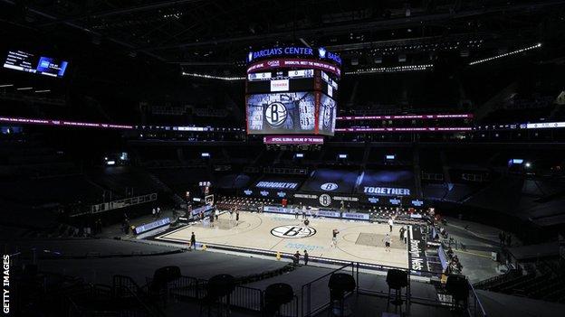 Barclays Center, home of the Brooklyn Nets