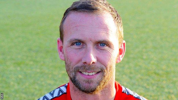 Stenhousemuir Colin McMenamin is new manager at Ochilview BBC Sport