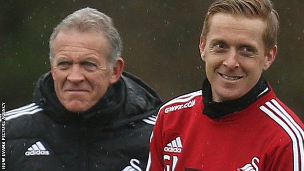 Alan Curtis and Garry Monk