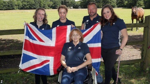 The GB team have a wealth of experience