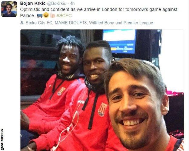 Bojan Krkic on twitter