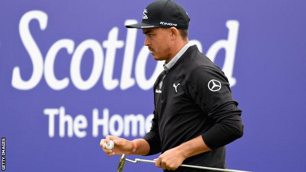 Rickie Fowler won the Scottish Open when it was last staged at Gullane Golf Club