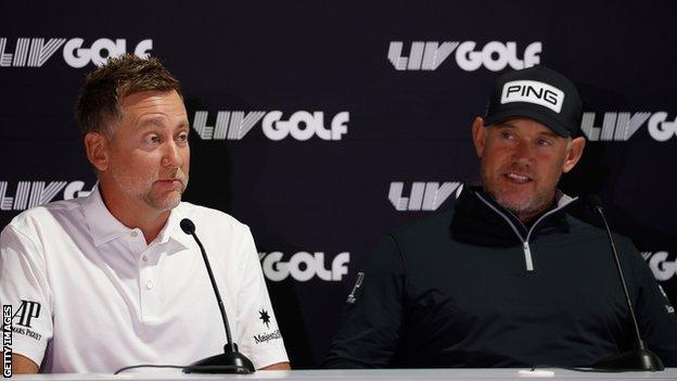 Ian Poulter and Lee Westwood