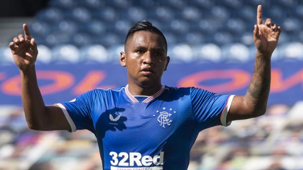 Rangers 3-0 St Mirren: Alfredo Morelos scores double for hosts