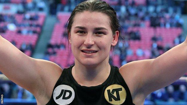 Katie Taylor won the Olympic gold medal at London 2012
