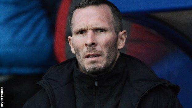 Oxford United manager Michael Appleton
