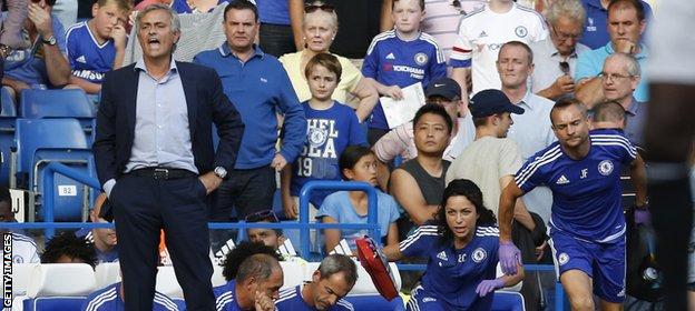 The incident that led to the dispute between Carneiro and Mourinho