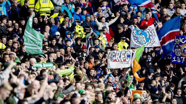 Rangers & Celtic to cut away fans for derbies