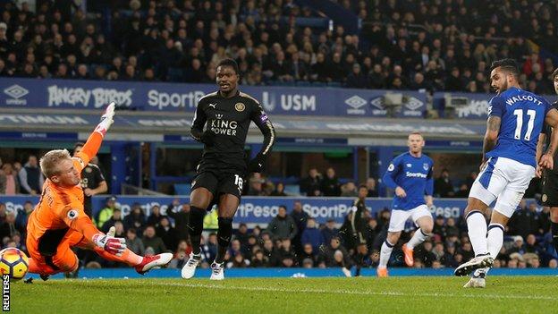 Everton 2-1 Leicester City - BBC Sport