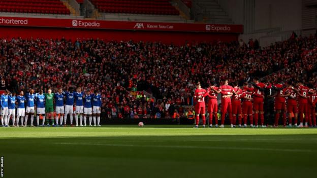 Liverpool v Everton at Anfield