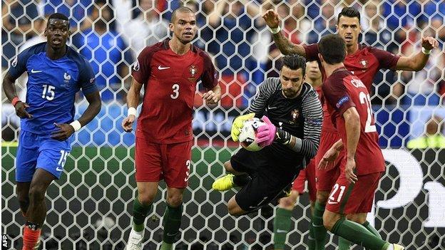 Portugal vs. France 2016