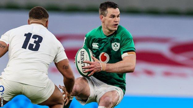 Johnny Sexton starred in Ireland's thumping win over England - which included him kicking 22 points
