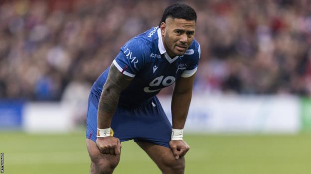 Manu Tuilagi will start at outside centre for Sale Sharks against  Harlequins