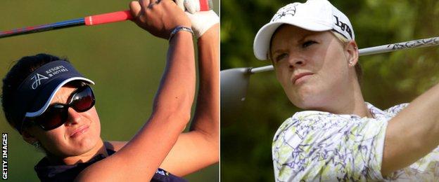 Amy Boulden and Lydia Hall