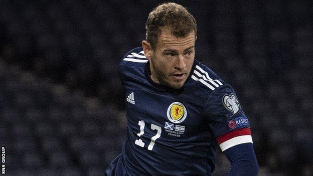 Ryan Fraser impressed in the second half against Slovakia on Sunday