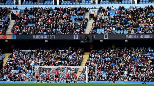 Manchester City host Manchester United in the FA Women's Super League