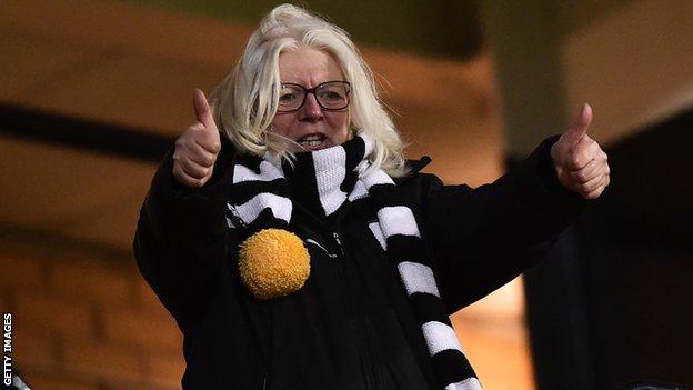 Carol Shanahan, co-owner and Chair of Port Vale