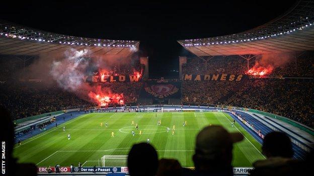 Hertha Berlin v Dynamo Dresden