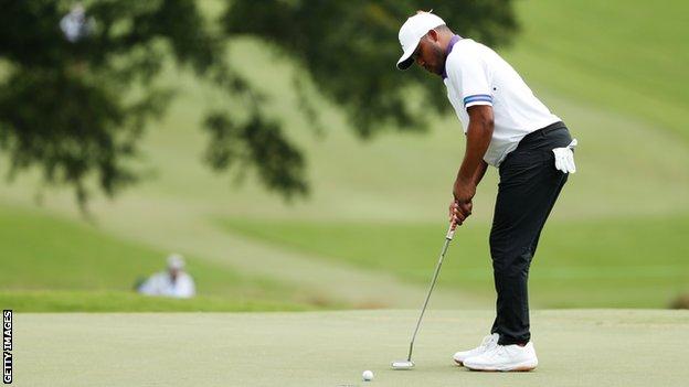 Wyndham Championship: Harold Varner III, Tom Hoge and Roger Sloan tied ...