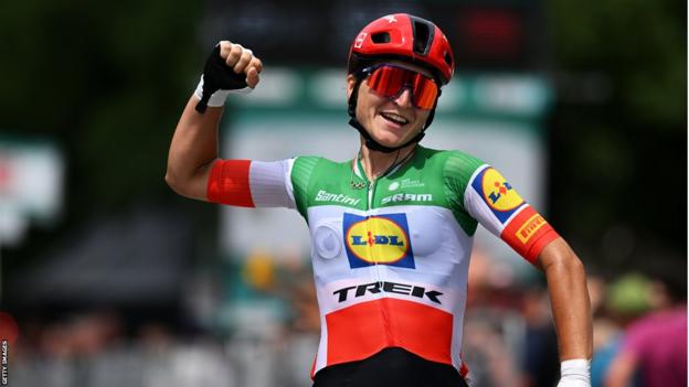 Italian Elisa Longo Borghini wins at the Giro