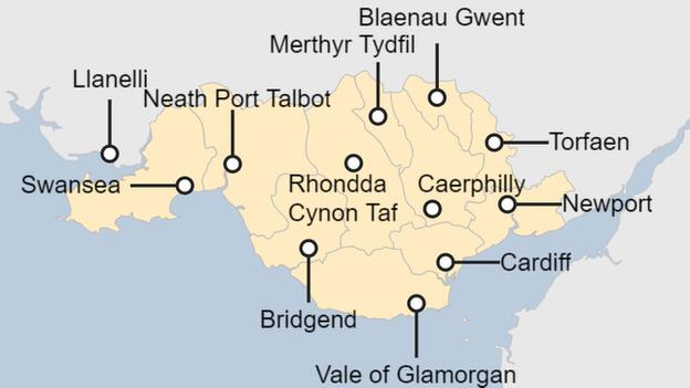 Local lockdown map