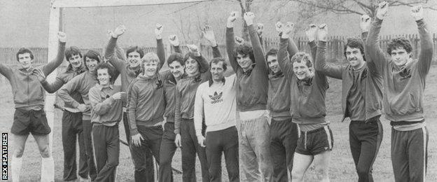 Newport County's 1980/81 squad
