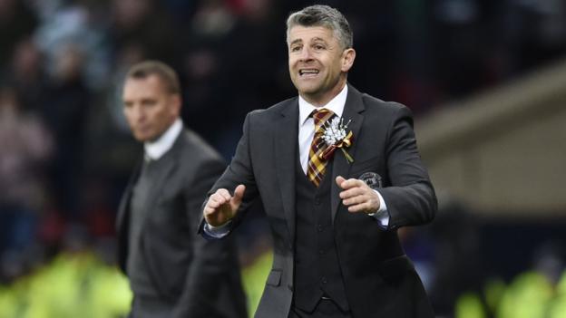 Motherwell: Stephen Robinson wants players to learn Celtic lessons