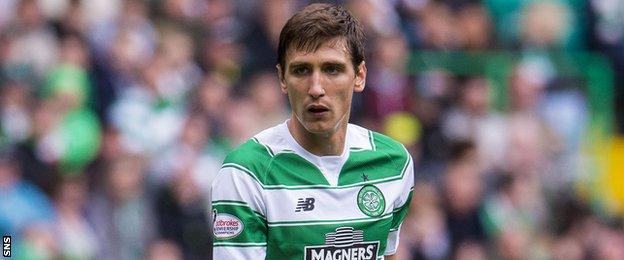 Celtic striker Stefan Scepovic