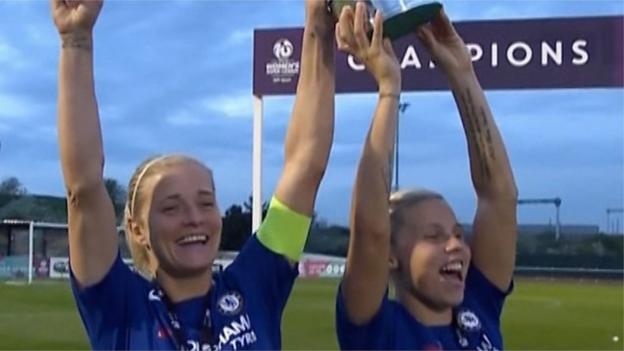Women's Super League: Chelsea Ladies beat Bristol City 2-0 - highlights - BBC Sport