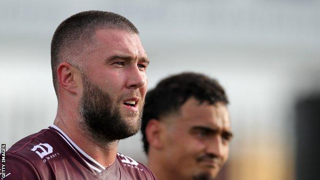 Curtis Sironen made his NRL debut at the age of 18 when he turned out for Wests Tigers