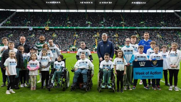 Celtic and St Johnstone mark CAFE's week of action
