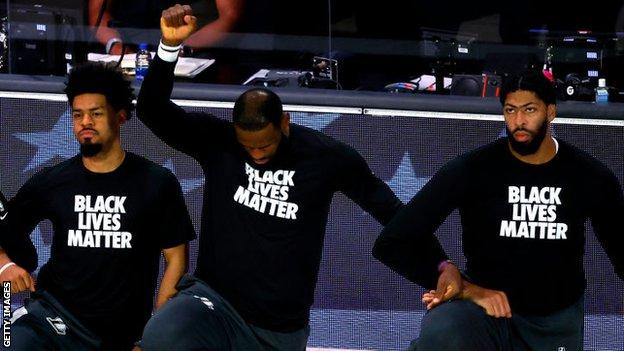 Lebron James black Lives Matter T-shirt Long 