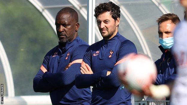 Chris Powell and Ryan Mason