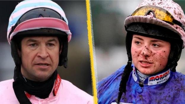 Robbie Dunne and Bryony Frost