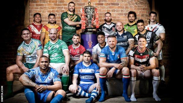 Rugby League World Cup captains