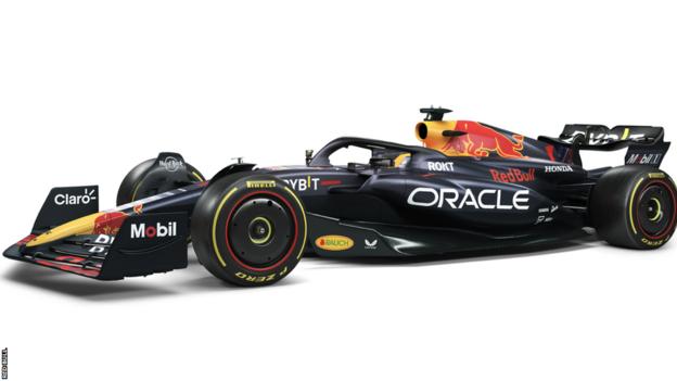Red Bull 2023 araba görünümü