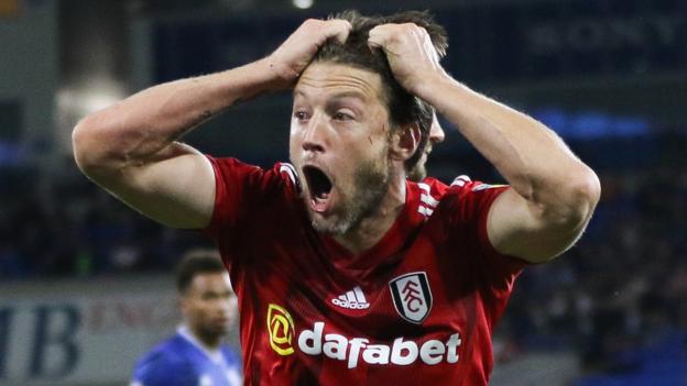 Cardiff City 1-1 Fulham: Harry Arter sent off as visitors hold on for draw
