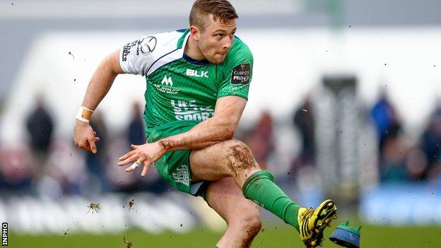 Connacht fly-half Jack Carty could be out of action for up to three months after having spleen removed
