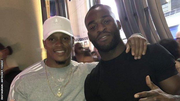 British boxers Anthony Yarde and Joshua Buatsi