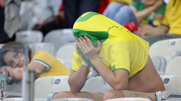 Brazil fans