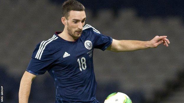 Lee Wallace last played for Scotland in 2013