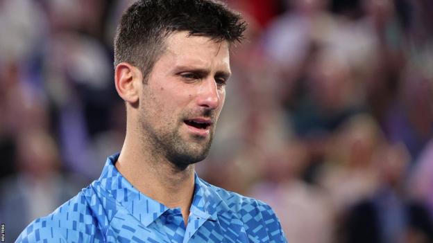 Novak Djokovic was in tears after winning the Australian Open