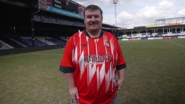 Kevin Harper, Luton Town fan