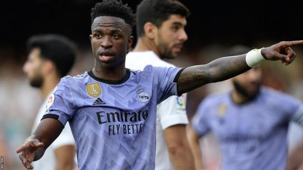 Real Madrid's Vinicius Jr accuses Spain's La Liga of racism